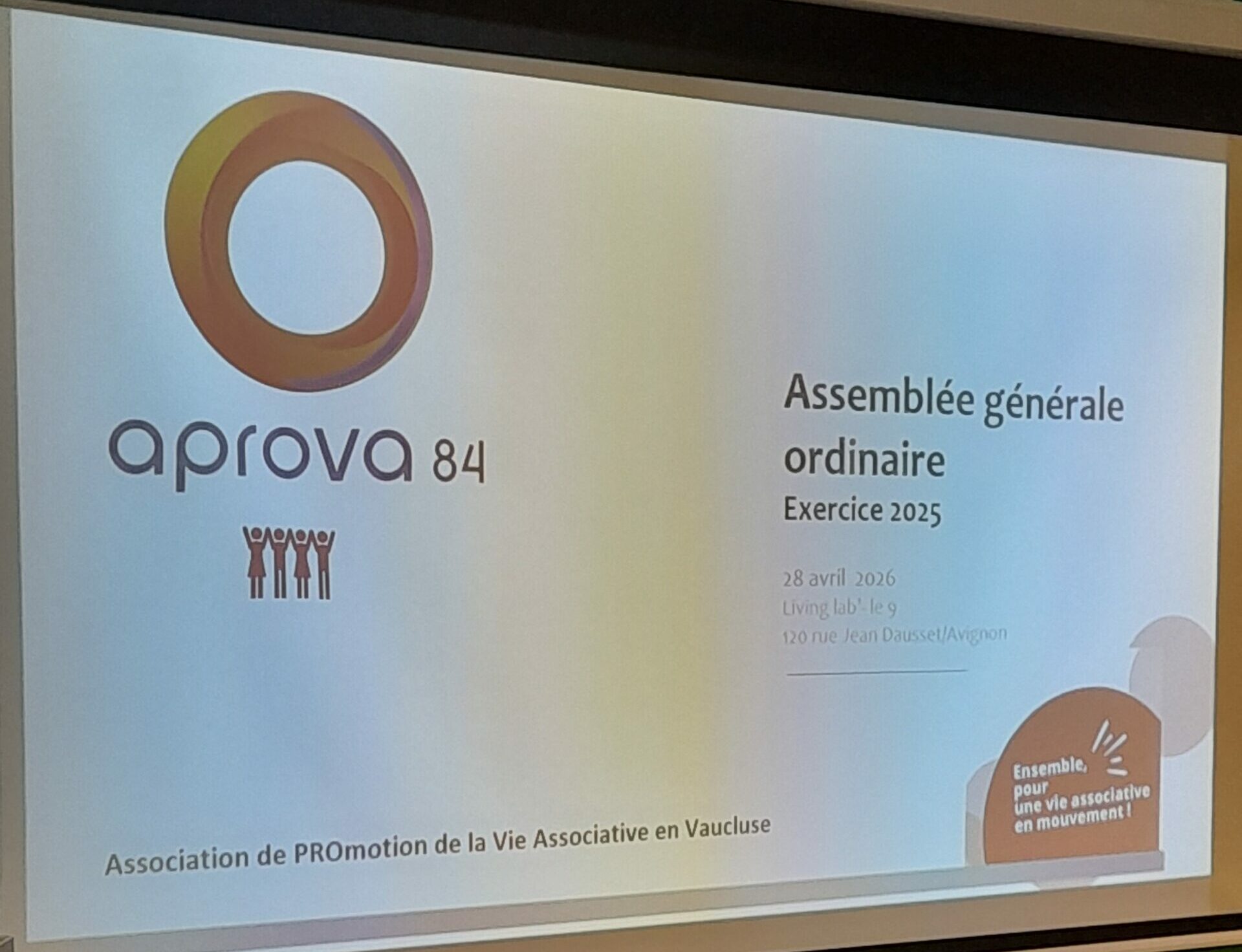 Retour en images de notre Assemblée Générale du 28 avril 2026