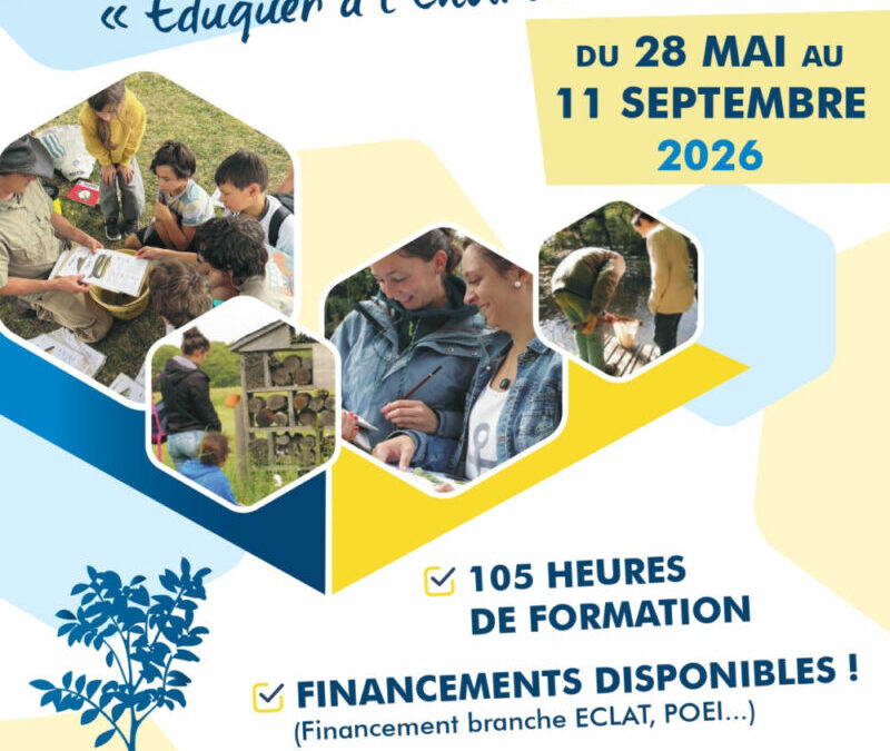 Lancement : Certification « Éduquer à l’environnement » (branche ÉCLAT)
