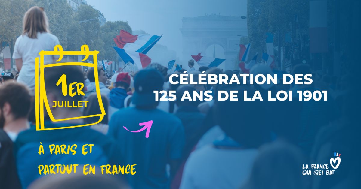 Célébration des 125 ans de la loi 1901