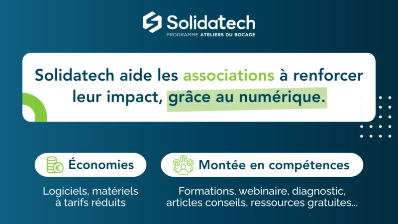 Solidatech : le numérique au service des associations