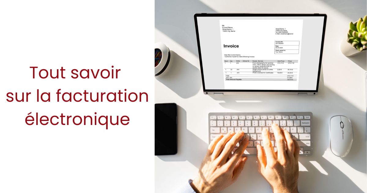 visuel sur la facturation electronique
