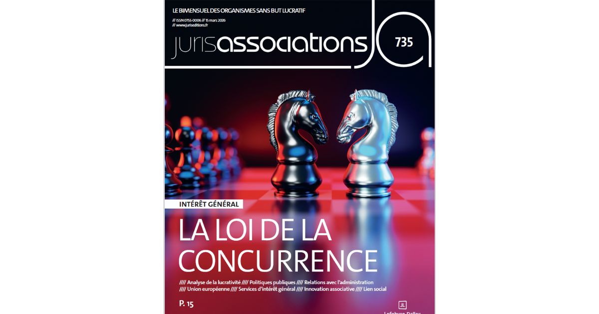 couverture du numero 735 du juris associations